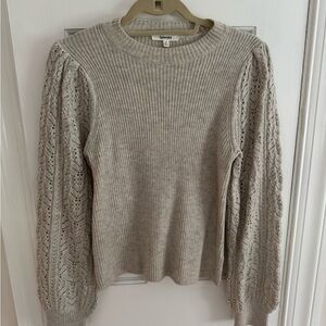 Splendid brand Phoebe balloon sleeve sweater